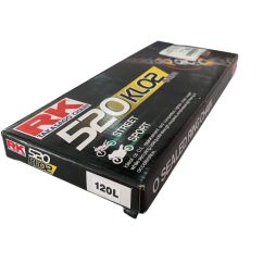 CADENA RK CON O´RING 520-120L DORADA