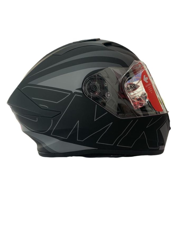 CASCO CERRADO SMK STELLAR NEGRO MATE TALLA "M" - Image 2